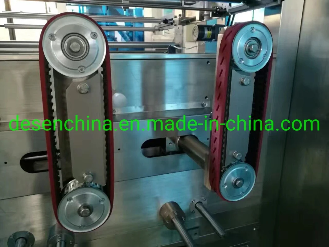 1200mm Film Width Vffs Bean Paste Stuffing Milk Juice Drinking Water Liquid Bag Filling Packing Packaging Machine